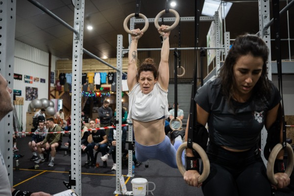 Muscle-ups aux anneaux